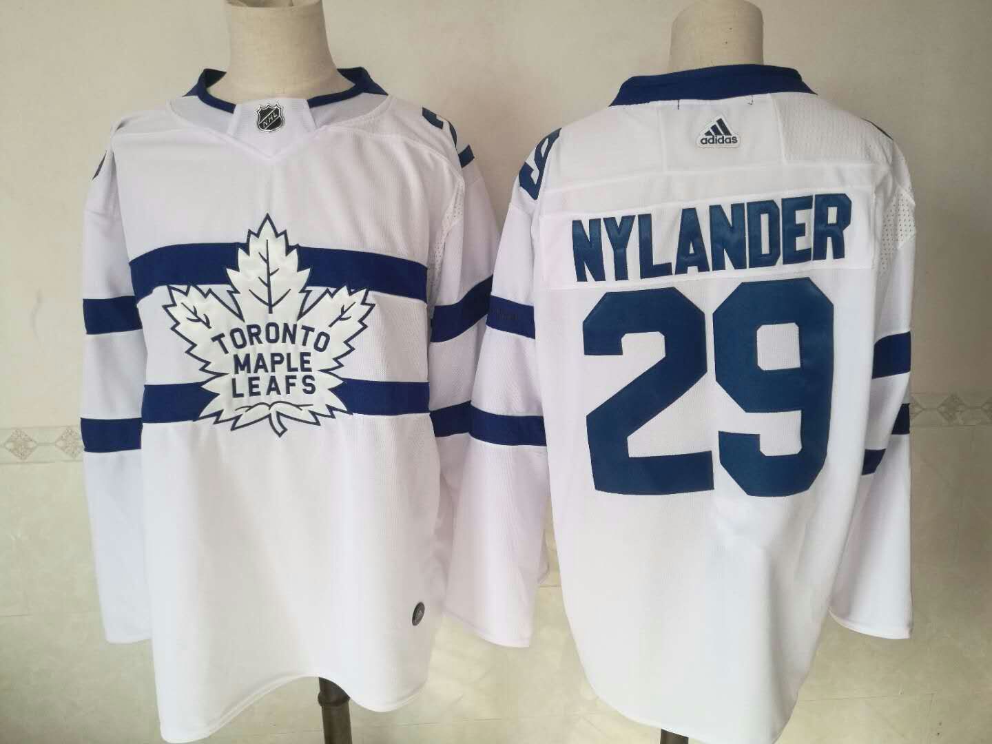 Men Toronto Maple Leafs #29 Nylander White AD Adidas NHL Jerseys->women nhl jersey->Women Jersey